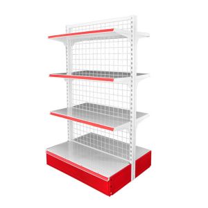 Grocery Store Gondola Wire Display Shelving Retail Stores Supermarket Shelf