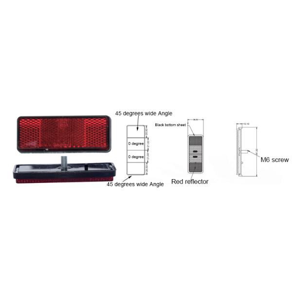 Custom Motorcycle Reflex Reflectors