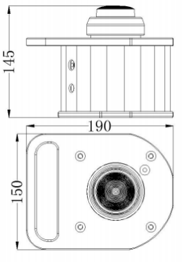 LCD Display Emergency Movable Airport Landing Light 14AH 1W