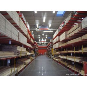 Powder Coating Cantilever Storage Racks Hot Dip Galvanised Cantilever Racking