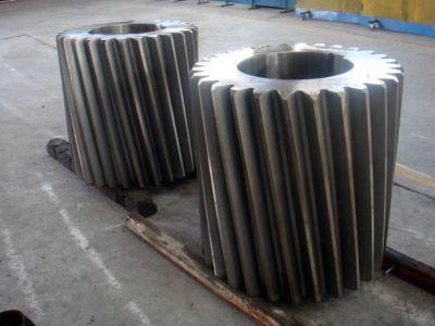 Quality ASTM A668 Grade G Class G Forged forging steel Bulkhead  Tainter Gate Machinery Pinion Gears for sale