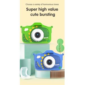 3-12 Years Old Dinosaur Children Camera X13S with Protective Silicone Cover and