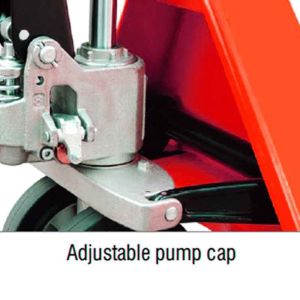 Capacity 1000-2000kg Manual Pallet Truck 580mm / 685mm Overall Width