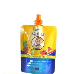 Stand Up Excellent quality professional design plastic juice spout bag