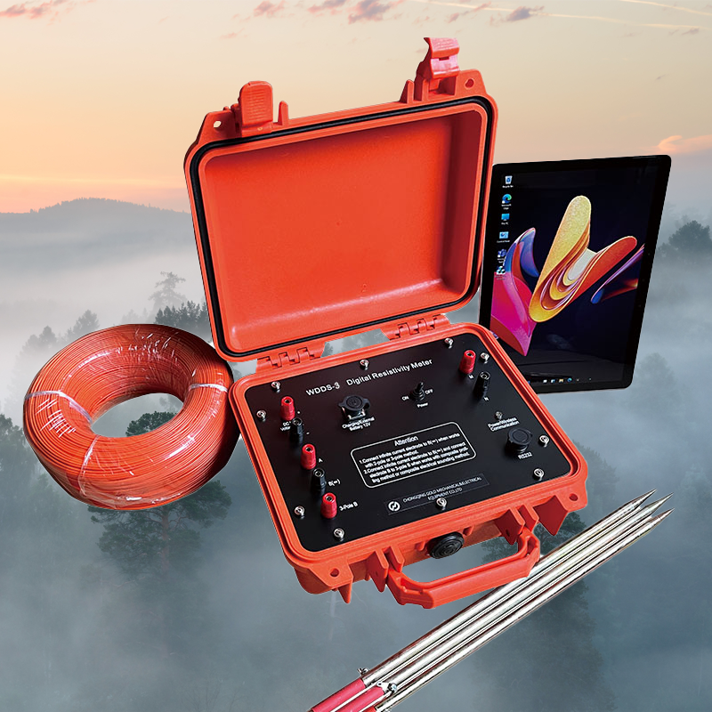 Field-Deployable High Precision Geophysical Resistivity Meter with Educational