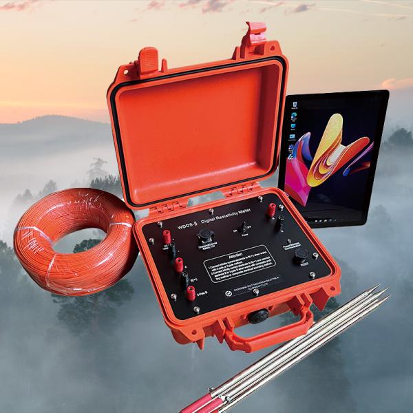 Field-Deployable High Precision Geophysical Resistivity Meter with Educational