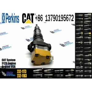 China Diesel Engine Fuel Injector 232-1171 2321171 232-1173 for CAT 3126 Series Excavator Engine on sale