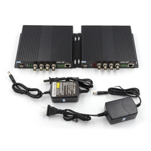 4ch Multifunctional SDI Extender HD SDI To Fiber Converter 1310nm