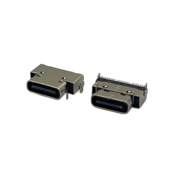 Quality SMT USB3.2 GEN2 Type C Connectors Micro USB Receptacle 24Pin CH1.61mm L8.3mm for sale