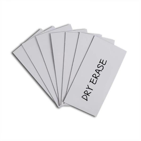 Writable Waterproof Self Adhesive Labels Custom Blank Removable Adhesive Name
