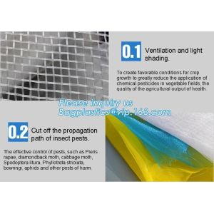 Garden plant protect cover anti insect net/agricultural plastic mesh insect