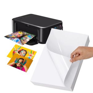 Aqueous Printing 130gsm Matte Coated Photo Paper Sheets