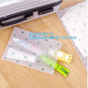 clear simple style pvc slider zipper bag,clear transparent pvc vinyl zipper bag