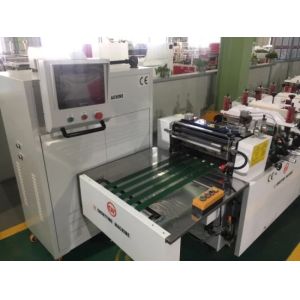 Embossed PA PE Plastic Packing Bag Making Machine 40pcs/min