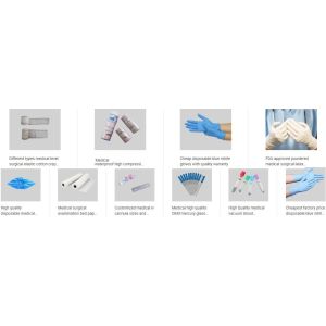 Gauze swab Lap sponge Gauze bandage Sterile paraffin gauze Gauze roll Gauze ball