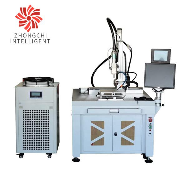 Quality 1080nm Manual Automatic Fiber Laser Welding Machine / Laser Beam Welding Machine RS232 for sale