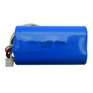 3200mAh 3.2V Cylindrical Fire Exit Light Batteries LiFePO4 IFR18650
