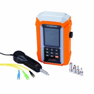 China Orange Color FTTH Fiber Optic Power Meter All In One With 3.5 Screen on sale