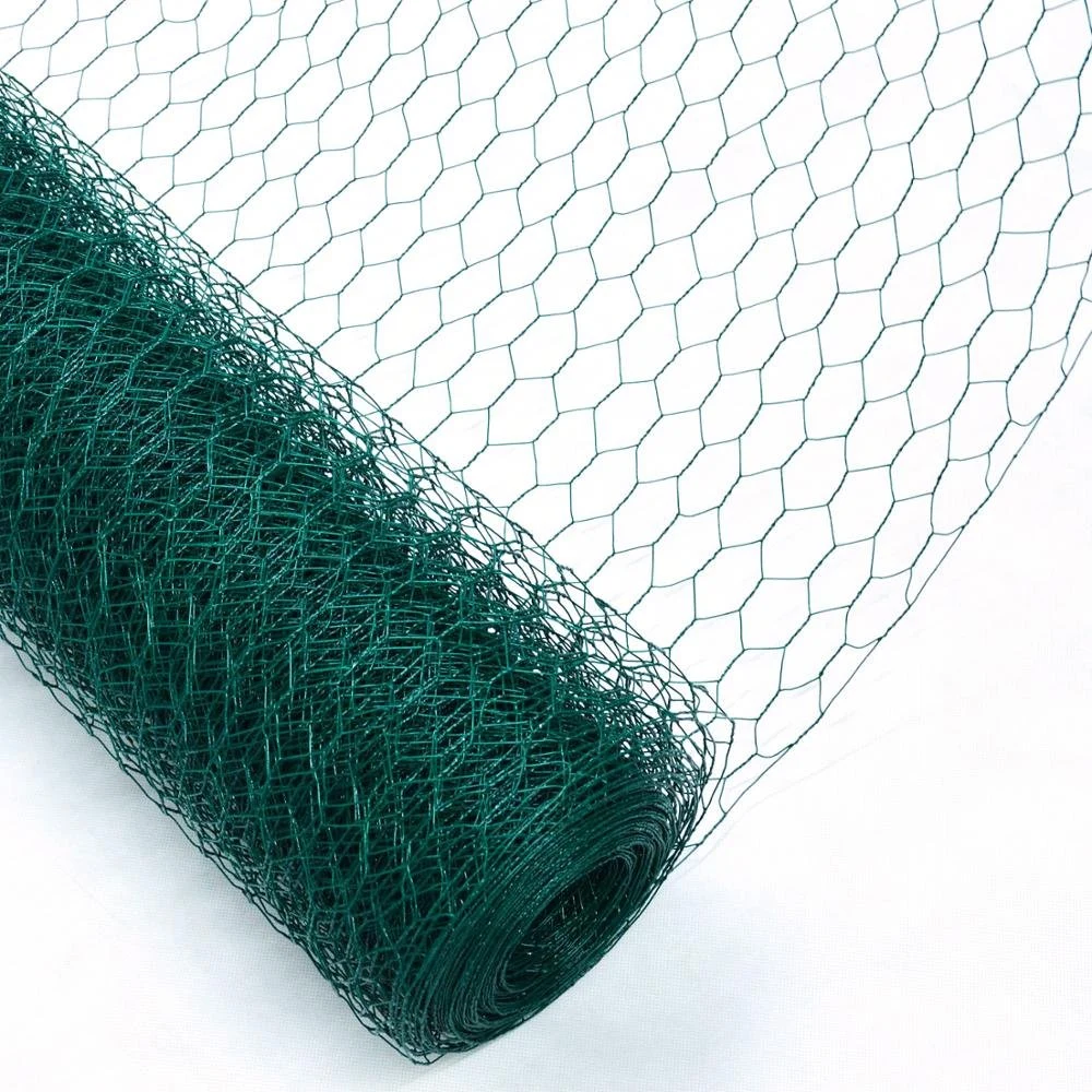 PVC Wire Material PVC Coated Floral Mesh Chicken Wire