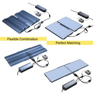 Indoor 600 Watt Full Spectrum Quantum Board Board LED Bloom Grow Lights 110V