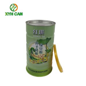 0.23mm Tinplate Tin Can Packaging Shrinking Design Food Tin Containers With Lids