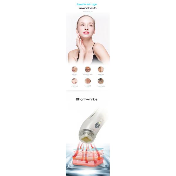 Home Ultrasound Beauty Machine , Rf Skin Tightening Machine Shrink Enlarged Pores