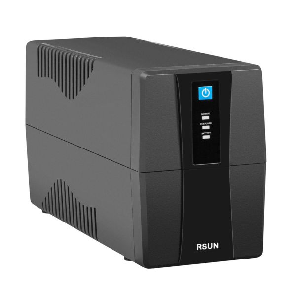 Quality 1000va Line Interactive UPS PC UPS Power Supply 600W Computer Backup UPS USB LCD UPS for sale