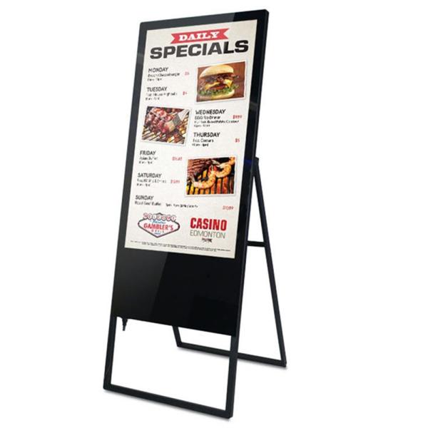 Quality DDR3 2G Portable Digital Signage Advertising  Menu Board LCD Android Video Player for sale