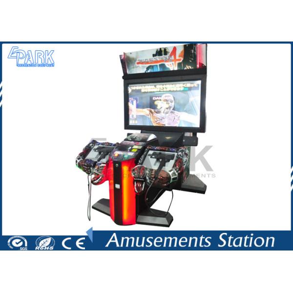 Commercial Coin Operated Shooting Arcade Machines Entertaiment Arcade Game
