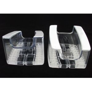 COMER acrylic mobile phone tablet top display rack stand with alarm controller