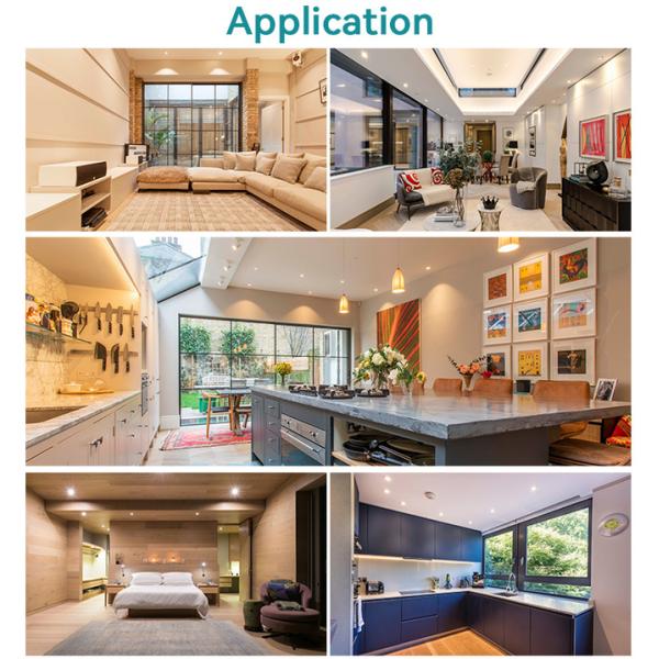 DIY Commercial Lighting Recessed Spotlight With Deep Anti-Glare Design