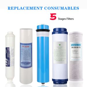Kitchen Use 95% Reverse Osmosis Drinking Water Filter System Ro Filtration