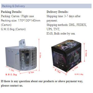 Portable Dj Laser Stage Light RGB Crystal Super Color For Concert And Shows