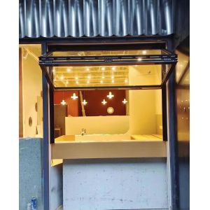 Aquarium Structural Acrylic Folding Windows - 200mm Thick Panels