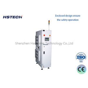 Multi Function Intelligent Vertical PCB Buffer High Efficiency Front Operation