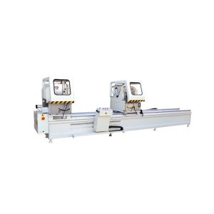 Double Head Mitre Saw UPVC Window and Door Machinery with Digital Displayer