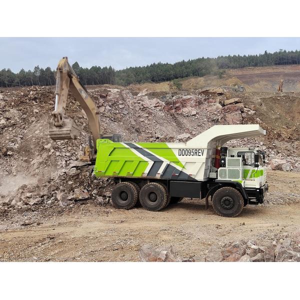 430KW R95 Electric Dump Trucks 6x4 Drive System Electric Range Extended For