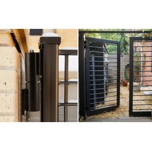 Heavy Duty Steel Weld-on Bullet Hinges With grease fitting