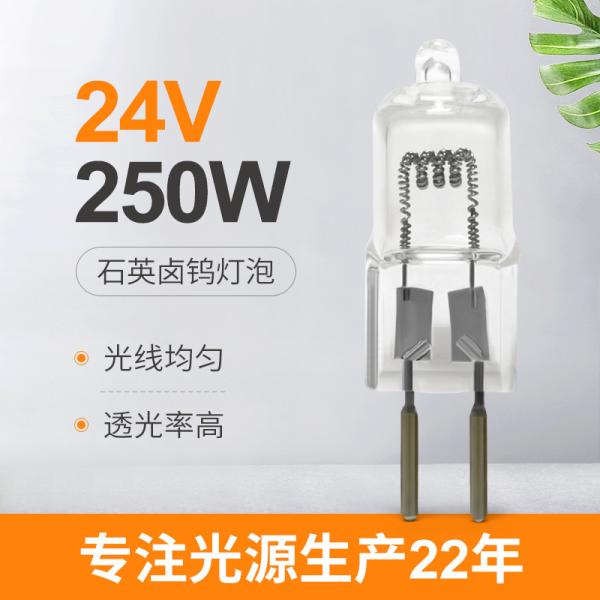 Quality 24v 250w Halogen Bulb Led Replacement Beads Crystal Lamp Surgery Shadowless for sale