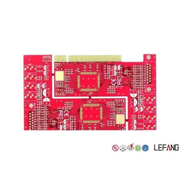 Quality FR4 Multilayer PCB Board 1OZ Copper Thickness For Communication With Gold Finger for sale