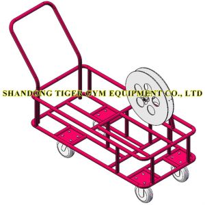 China Track and Field Equipment Sector Lines Cart on sale