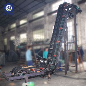 Z Type Inclined Large Angle Sidewall Skirt Rubber Belt Conveyor