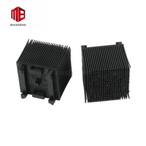 Small Black Nylon Bristle Bricks Used For Orox Auto Cutting Machine