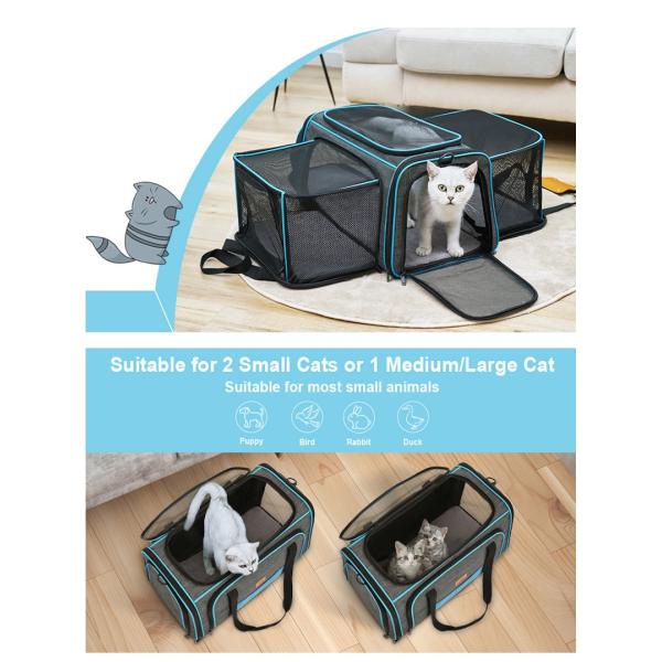 20.2*12.5*12''Inch Cat Go-Out bag Highly Durable Cute Pet Supplies Non-toxic Durable Washable Package Includes 1 X Pet Supplies Pink/Blue/Green