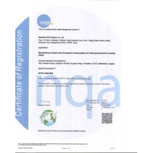 SHENZHEN RJC RAPID MFG FACTORY Certifications