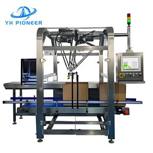 Buy cheap IP65 Robot Bag Carton Packer Machine 25-100 Times/Min Delta Robot Case Packer from wholesalers
