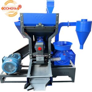 yifeng Agro 15hp Fine Bran 5 in 1 Commercial Rice Mill Machine 600KG Per Hour