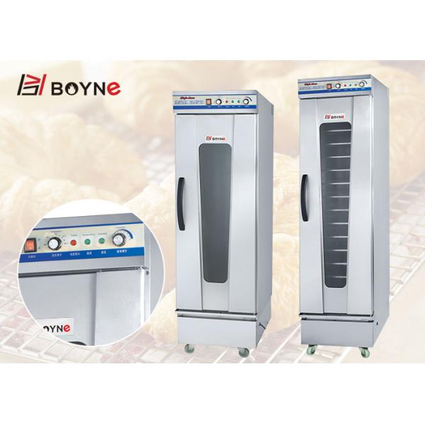 12 Trays Single Door Bread Proofer Fermentation / Fermenting Equipment