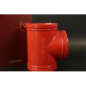 WFZT Grooved Tee Fittings Leak Free Groove Coupling Pipe Fitting