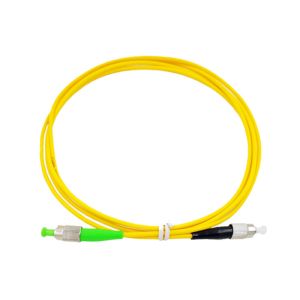 FC / APC FC / UPC FTTH Fiber Optical Patch Cord LSZH Sheath Low Insertion Loss